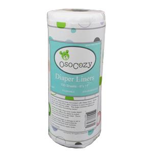 OsoCozy Flushable Diaper Liners